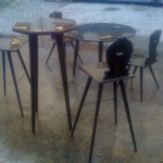 chaise alsacienne de-design metal fabrication